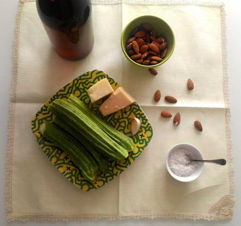 Pesto di zucchine e mandorle